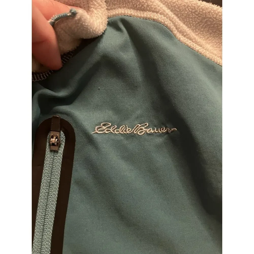 Eddie Bauer Men’s 1/4 Zip Fleece Pullover – Size L